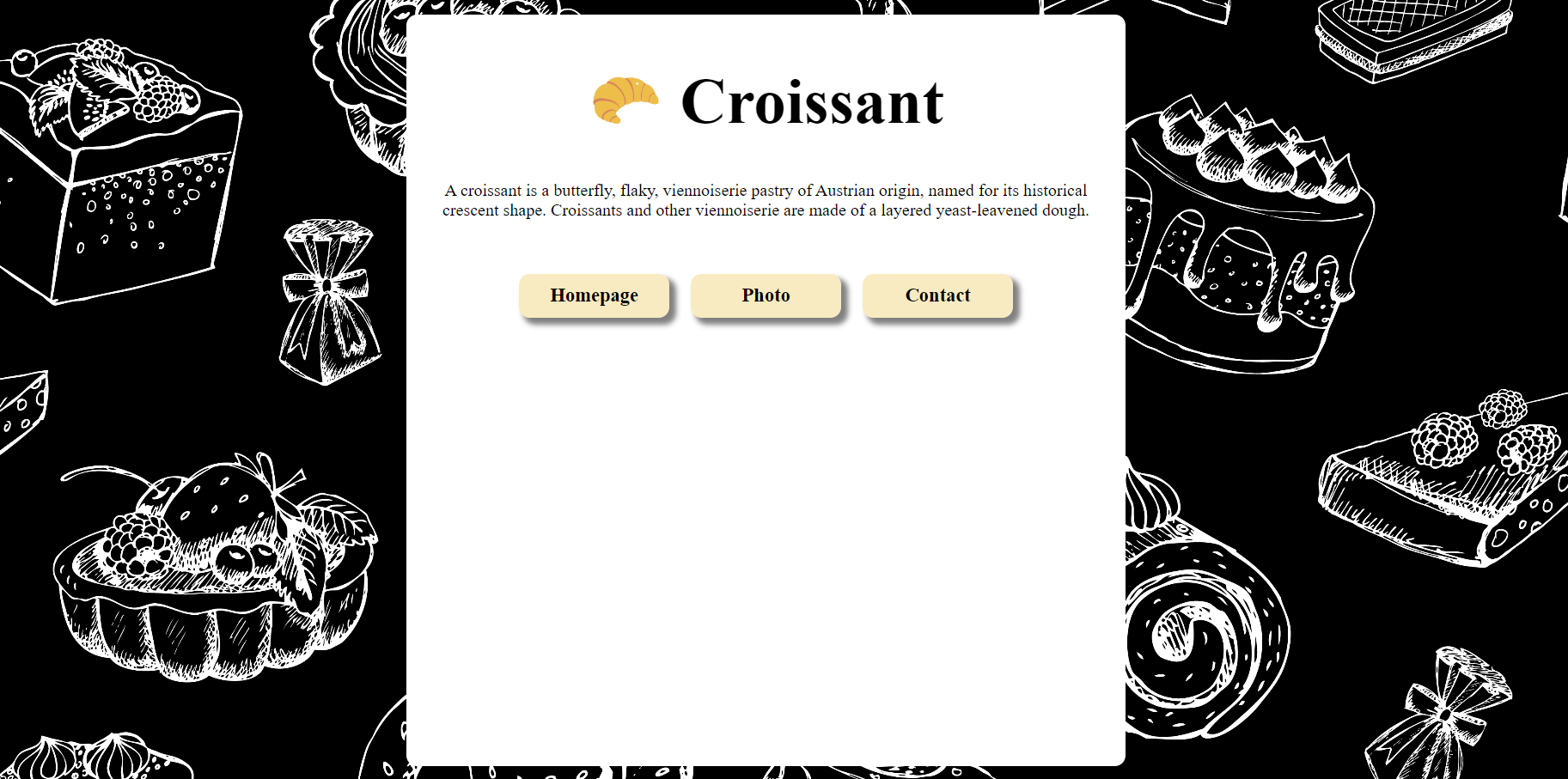 preview of Croissant app